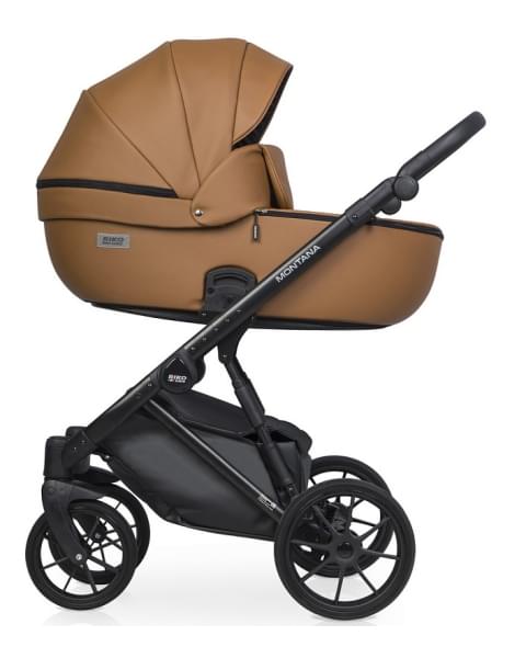 Детская коляска Riko Basic Montana Ecco 3 в 1 18 Caramel