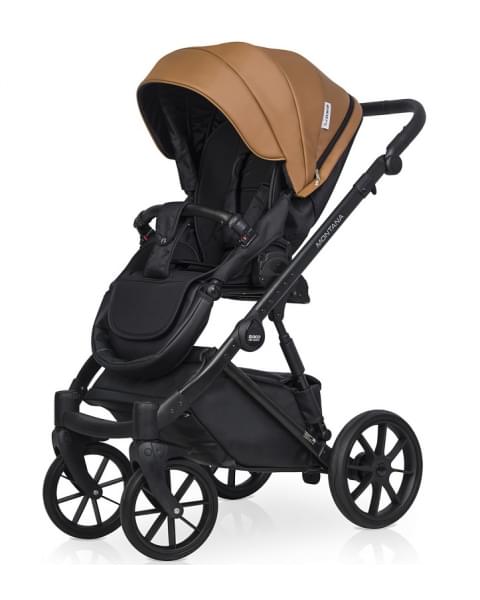 Детская коляска Riko Basic Montana Ecco 3 в 1 18 Caramel