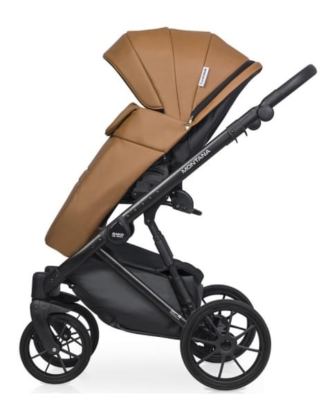 Детская коляска Riko Basic Montana Ecco 3 в 1 18 Caramel