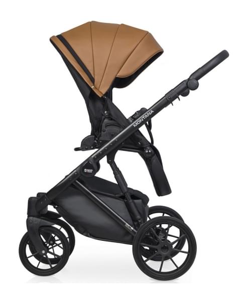 Детская коляска Riko Basic Montana Ecco 3 в 1 18 Caramel
