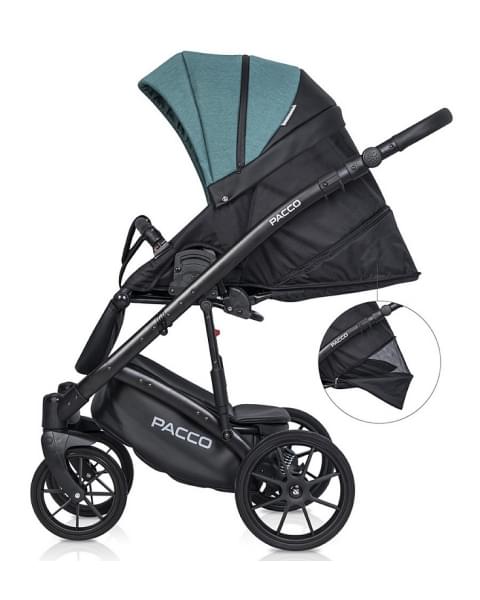 Детская коляска Riko Basic Pacco 3 в 1 03 lagoon