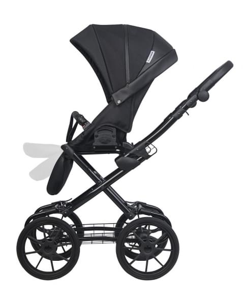 Детская коляска Riko Basic Pacco Classic 2 в 1 09 Black (черный)