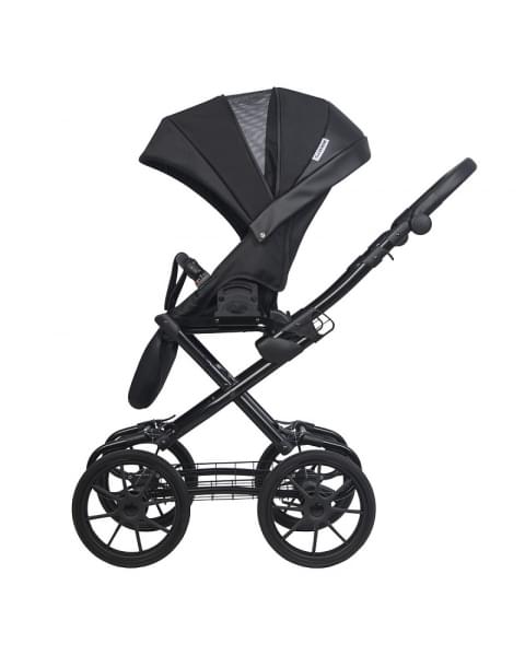 Детская коляска Riko Basic Pacco Classic 2 в 1 09 Black (черный)
