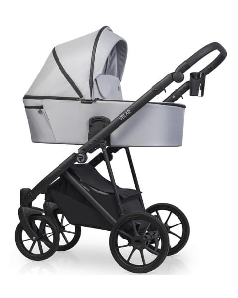 Детская коляска Riko Velar 2 в 1 01 Stone (серый)