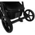Детская коляска Roan Esso 2025 Кожа 2 в 1 ESSK/211/1 Camel/Black/руч.Тем.коричневый