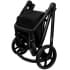 Детская коляска Roan Esso 2025 Кожа 2 в 1 ESSK/211/1 Camel/Black/руч.Тем.коричневый
