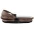 Детская коляска Roan Esso 2025 Кожа 2 в 1 ESSK/211/1 Camel/Black/руч.Тем.коричневый