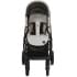 Детская коляска Roan Esso 2025 Кожа 2 в 1 ESSK/213/1 Island Stone /Black/руч.Тем.коричневый