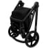 Детская коляска Roan Esso 2025 Кожа 2 в 1 ESSK/215/1 White/Black/руч.Тем.коричневый