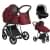 Детская коляска Roan Sol Luxury 3 в 1 с автокреслом Tutis Elo Lux EduSky Black RSL/4041 Porto/Nikiel
