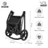 Детская коляска Roan Sol Luxury 3 в 1 с автокреслом Tutis Elo Lux EduSky Black RSL/4041 Porto/Nikiel