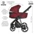 Детская коляска Roan Sol Luxury 3 в 1 с автокреслом Tutis Elo Lux EduSky Black RSL/4041 Porto/Nikiel