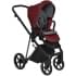 Детская коляска Roan Sol Luxury 3 в 1 с автокреслом Tutis Elo Lux EduSky Black RSL/4041 Porto/Nikiel