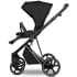 Детская коляска Roan Sol Vintage Luxury 3 в 1 с автокреслом Tutis Elo Lux EduSky Black VIN 05/CB Caviar Black/Nickel/руч.Black