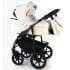 Детская коляска Sevillababy Stilo 2 в 1 St-06 белая экокожа
