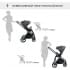 Детская коляска Sweet Baby Elegante 2 в 1 SBL Chrome Black