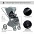 Детская коляска Sweet Baby Elegante 2 в 1 SBL Chrome Black