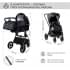 Детская коляска Sweet Baby Elegante 2 в 1 SBL Chrome Black
