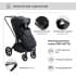 Детская коляска Sweet Baby Elegante 2 в 1 SBL Chrome Black