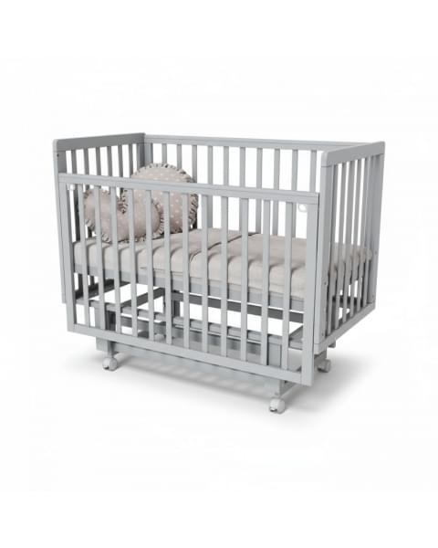 Детская кровать Agex Lira (маятник продольный), Серый