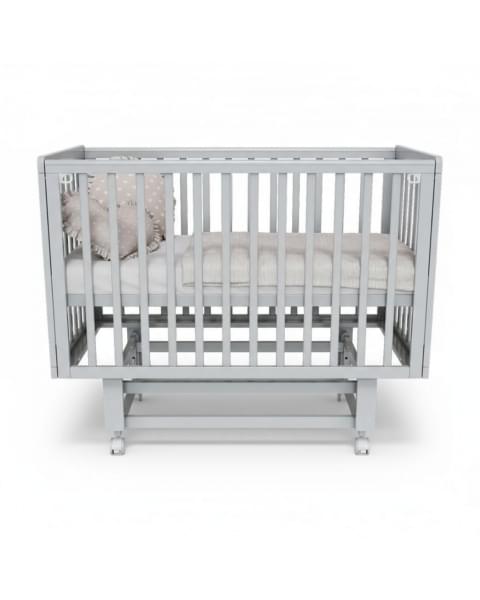 Детская кровать Agex Lira (маятник продольный), Серый