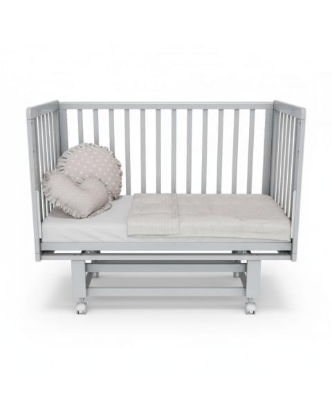 Детская кровать Agex Lira (маятник продольный), Серый