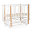 Детская кроватка Bebizaro Fancy маятник продольный 05 WHITE/BEECH купить в Москве на официальном сайте | Цена, каталог