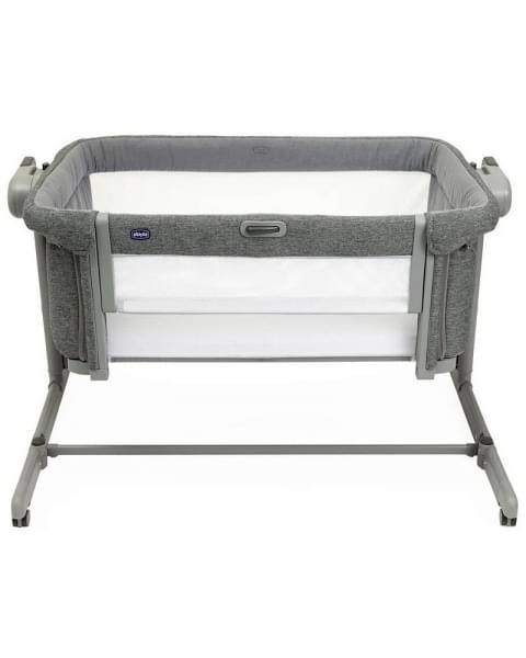 Детская приставная кроватка Chicco Next2Me Magic Evo, Dark Grey (Темно-серый)
