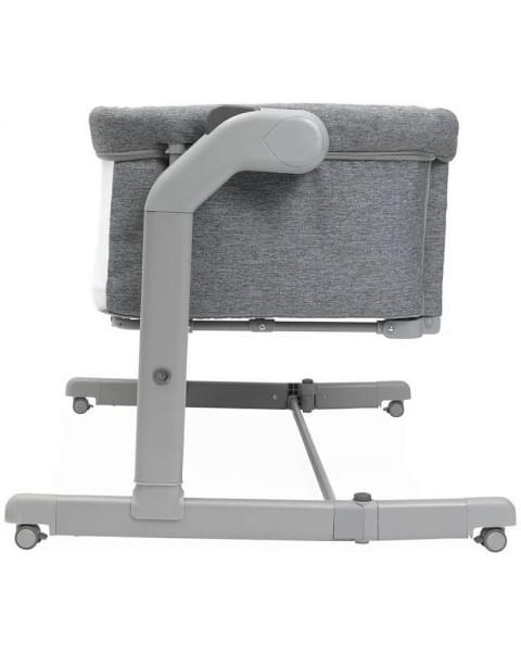 Детская приставная кроватка Chicco Next2Me Magic Evo, Dark Grey (Темно-серый)