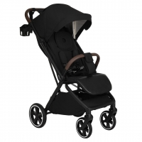 Детская прогулочная коляска Pituso Matrix XXL PU Black