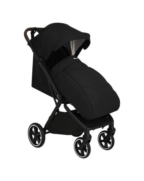 Детская прогулочная коляска Pituso Matrix XXL PU Black