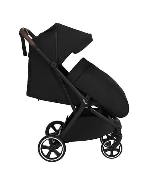 Детская прогулочная коляска Pituso Matrix XXL PU Black