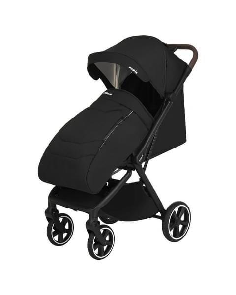 Детская прогулочная коляска Pituso Matrix XXL PU Black