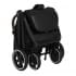 Детская прогулочная коляска Pituso Matrix XXL PU Black