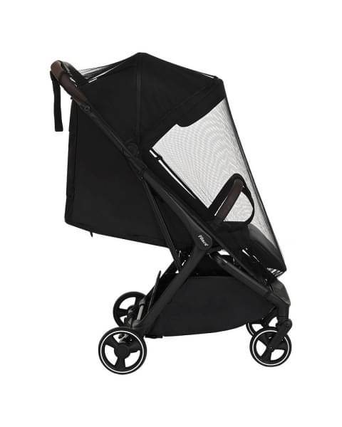 Детская прогулочная коляска Pituso Matrix XXL PU Black