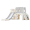 Игровой комплекс с горкой UNIX Kids Star Grey