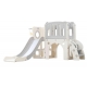 Игровой комплекс с горкой UNIX Kids Star Grey