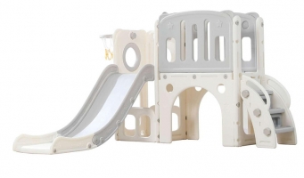 Игровой комплекс с горкой UNIX Kids Star Grey