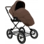 Детская коляска Roan Bass Next Classic 2.0 d12 3 в 1 с автокреслом Tutis Elo Lux EduSky Black BNC/81/2 Mocha Mousse/Black/руч.Cappuccino