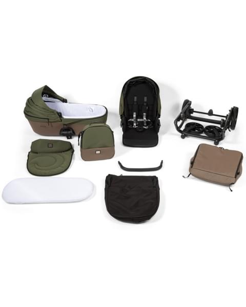 Детская коляска Tutis Viva 6 Plus Essential 3 в 1 с автокреслом Elo Lux EduSky Black 1612050 Pine