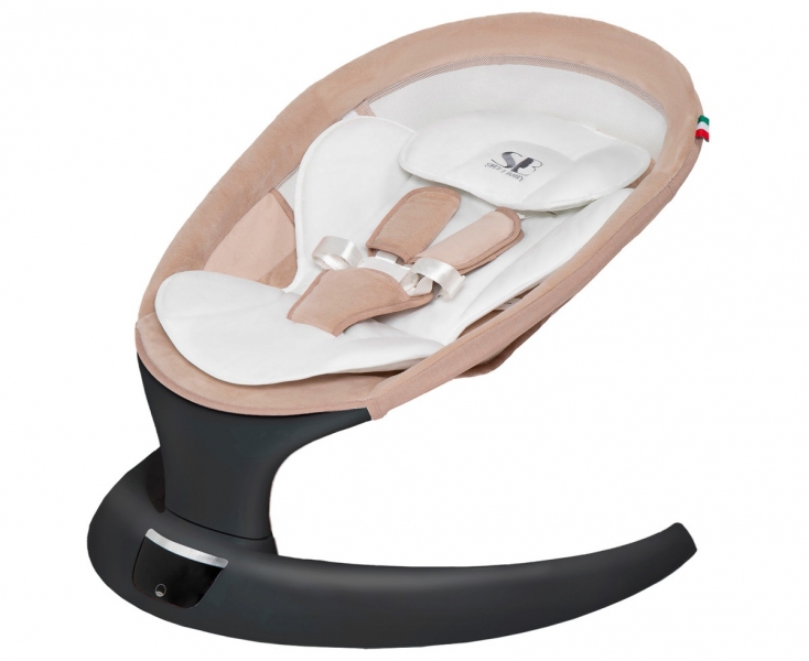 Электрокачели Sweet Baby Matteo Lux 427368 Black Beige