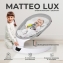 Электрокачели Sweet Baby Matteo Lux 427371 Grey