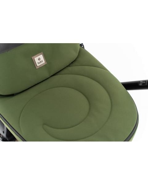 Детская коляска Tutis Viva 6 Plus Essential 3 в 1 с автокреслом Elo Lux EduSky Black 1612050 Pine