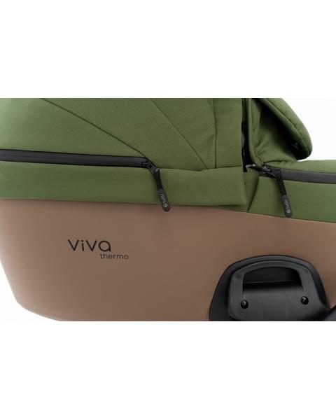 Детская коляска Tutis Viva 6 Plus Essential 3 в 1 с автокреслом Elo Lux EduSky Black 1612050 Pine