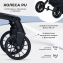 Детская коляска Farfello Baby Shell 3 в 1 2024 серый