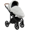 Детская коляска Roan Bass Next Кожа 2.0 3 в 1 с автокреслом Tutis Elo Lux EduSky Black BNL/70/2 Island Stone /Black/ руч.Коричневый