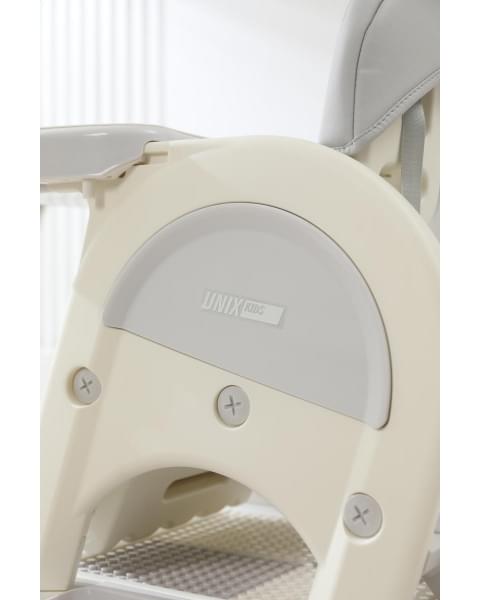 Стул для кормления UNIX Kids Cloud Трансформер (3 in 1) Grey