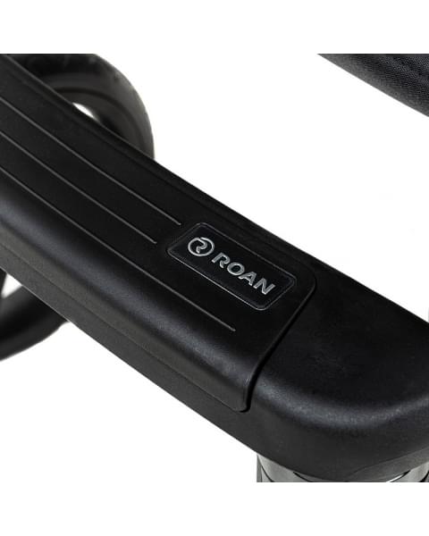 Детская коляска Roan Bass Next 2.0 3 в 1 с автокреслом Tutis Elo Lux EduSky Black BSN/42/2 Mocha Mousse/Black/руч.Cappuccino