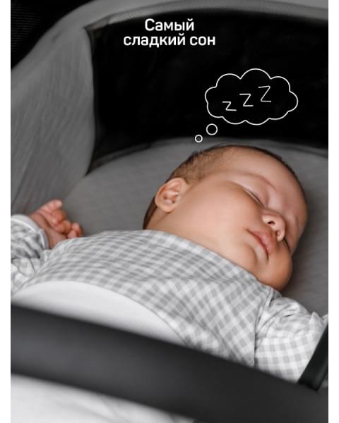 Детская коляска AmaroBaby Genius 2 в 1 коричневый