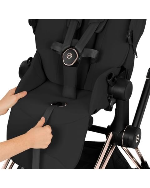 Коляска Cybex Priam V Rosegold Style Collection 2 в 1 Sepia Black